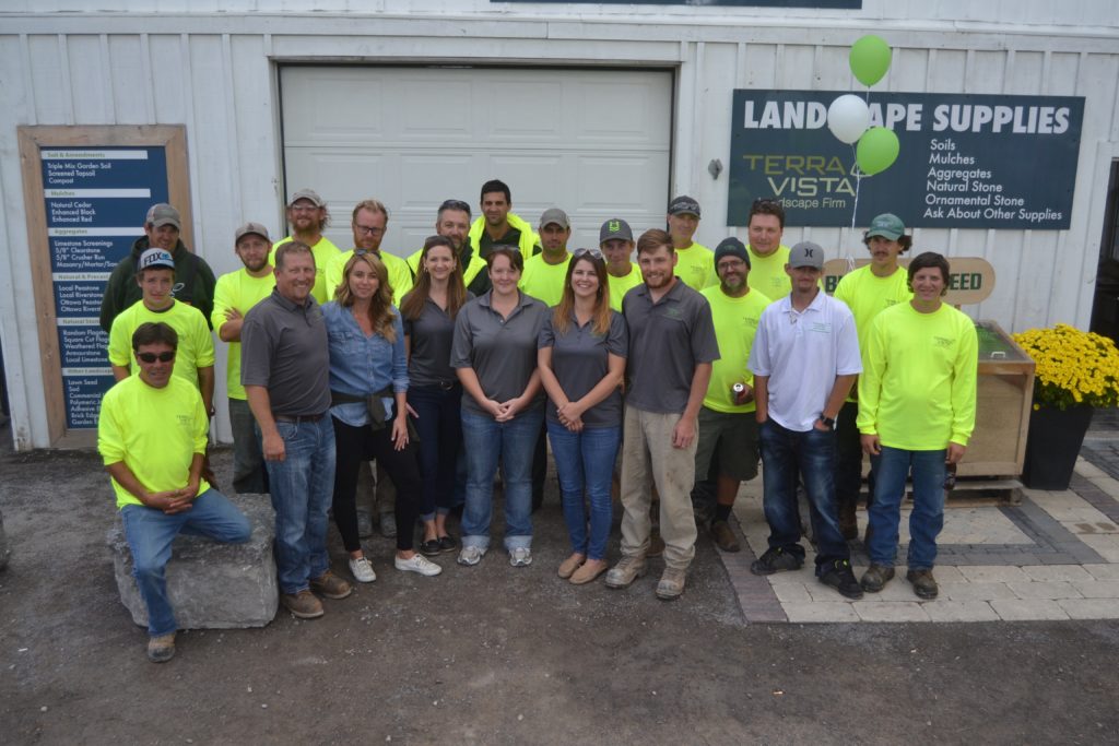 <p>The team at Terra Vista Landscaping Firm. (Jason Parks/Picton Gazette)</p>

