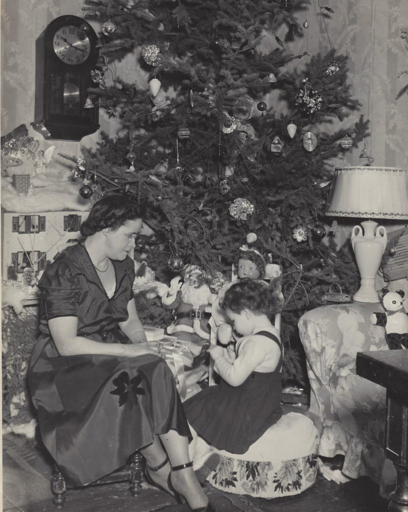 <p>This Christmas scene from 1948 is representative of images that are being sought for the Wassail through the Centuries display. (Submitted photo)</p>
