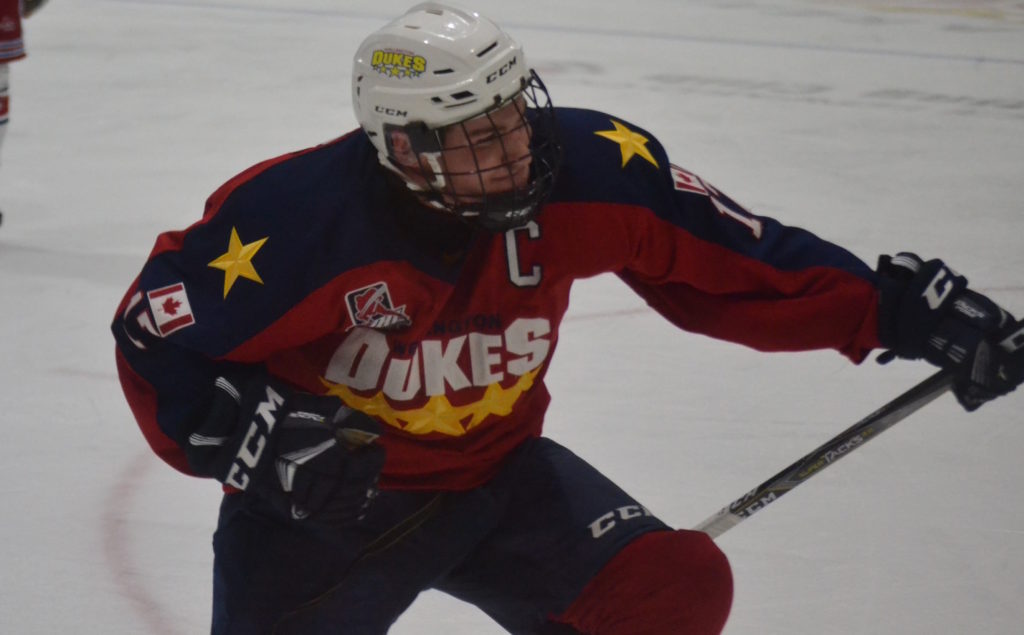 <p>Wellington Dukes forward Colin Doyle.</p>
