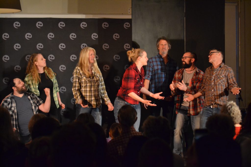 <p>TASTY HOLIDAY TREAT- Taste That! will be putting on a holiday comedy sketch show starting this weekend at the Mount Tabor Playhouse in Milford. (Jason Parks/Gazette Staff)</p>
