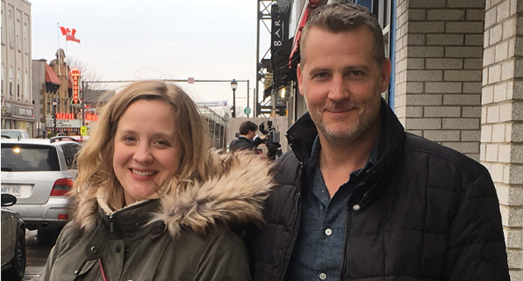 <p>Building a base – Festival Players managing director Julianne Snepsts and artistic director Graham Abbey are busy at work preparing for the company’s upcoming 2018 season. (Adam Bramburger/Gazette staff)</p>
