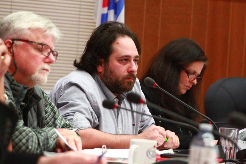 <p>Councillor Lenny Epstein called on council to make a strong push to move forward with alterations to the municipal comprehensive zoning bylaw that would allow smaller, more affordable homes in Prince Edward County. Councillors supported a motion to initiate a public consultation process during their Nov. 30 committee-of-the-whole meeting. (Chad Ibbotson/Gazette staff)</p>
