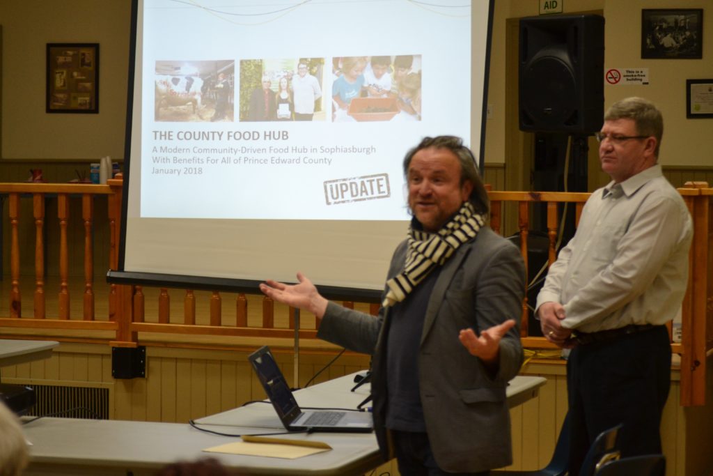 <p>(Left) County Food Hub General Manager spoke to Council Monday evening about the progress of the grass roots initiative that saw unused space at Sophiasburgh Central School transformed into commercial kitchen space.  (Jason Parks/Gazette file photo) </p>
