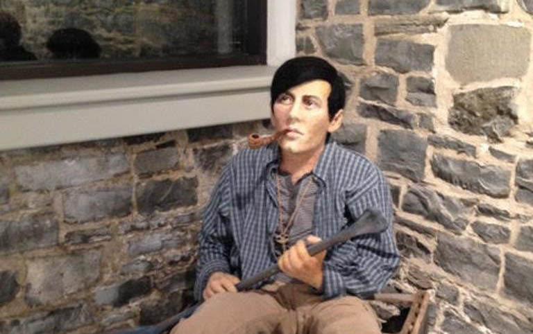 <p>Fibre artist and Gesina Laird-Buchanan’s life-size wool creation of artist Tom Thomson. Laird-Buchanan will be among the guest speakers to present at Flashback February. (Submitted photo)</p>
