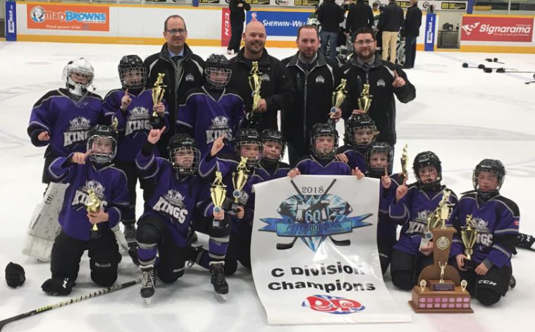 <p>KINGS ADD ANOTHER CROWN- The Terpstra Equipment Atom BB Kings were the A final winner of the C Division at the 60th annual Peterborough Liftlock minor hockey tournament this weekend. (Submitted Photo)</p>
