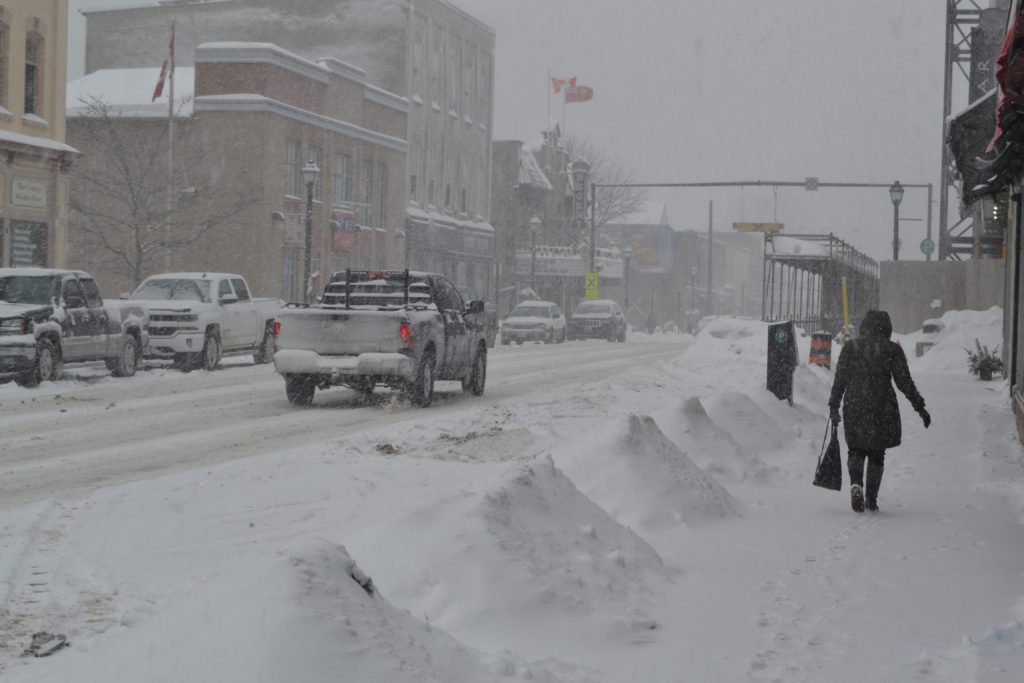 <p>Stormy conditions caused the municipality to  declare a significant weather event on Tuesday and cancel a number of meetings. (Jason Parks/Gazette Staff)</p>
