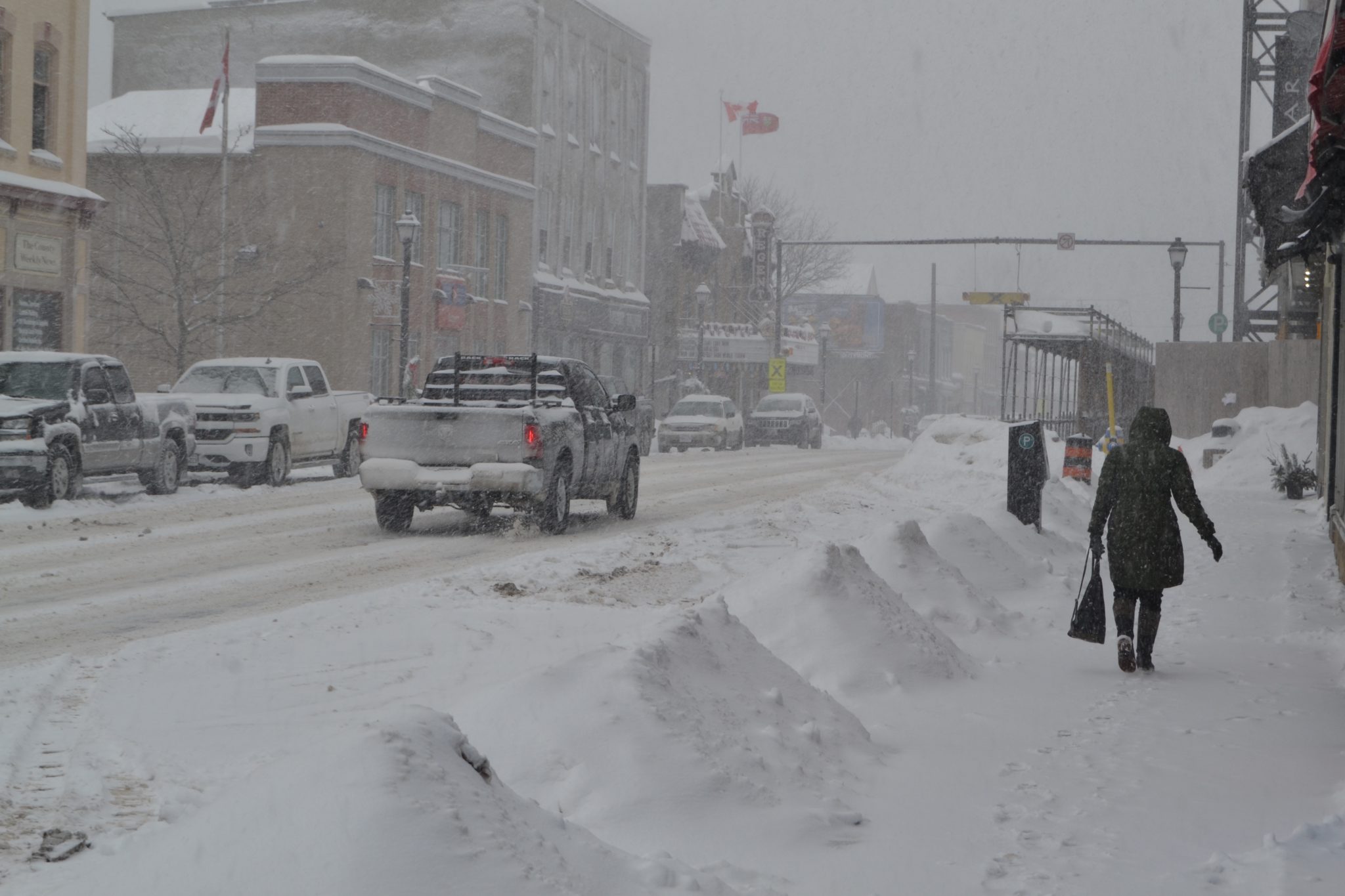 <p>Stormy conditions caused the municipality to  declare a significant weather event on Tuesday and cancel a number of meetings. (Jason Parks/Gazette Staff)</p>
