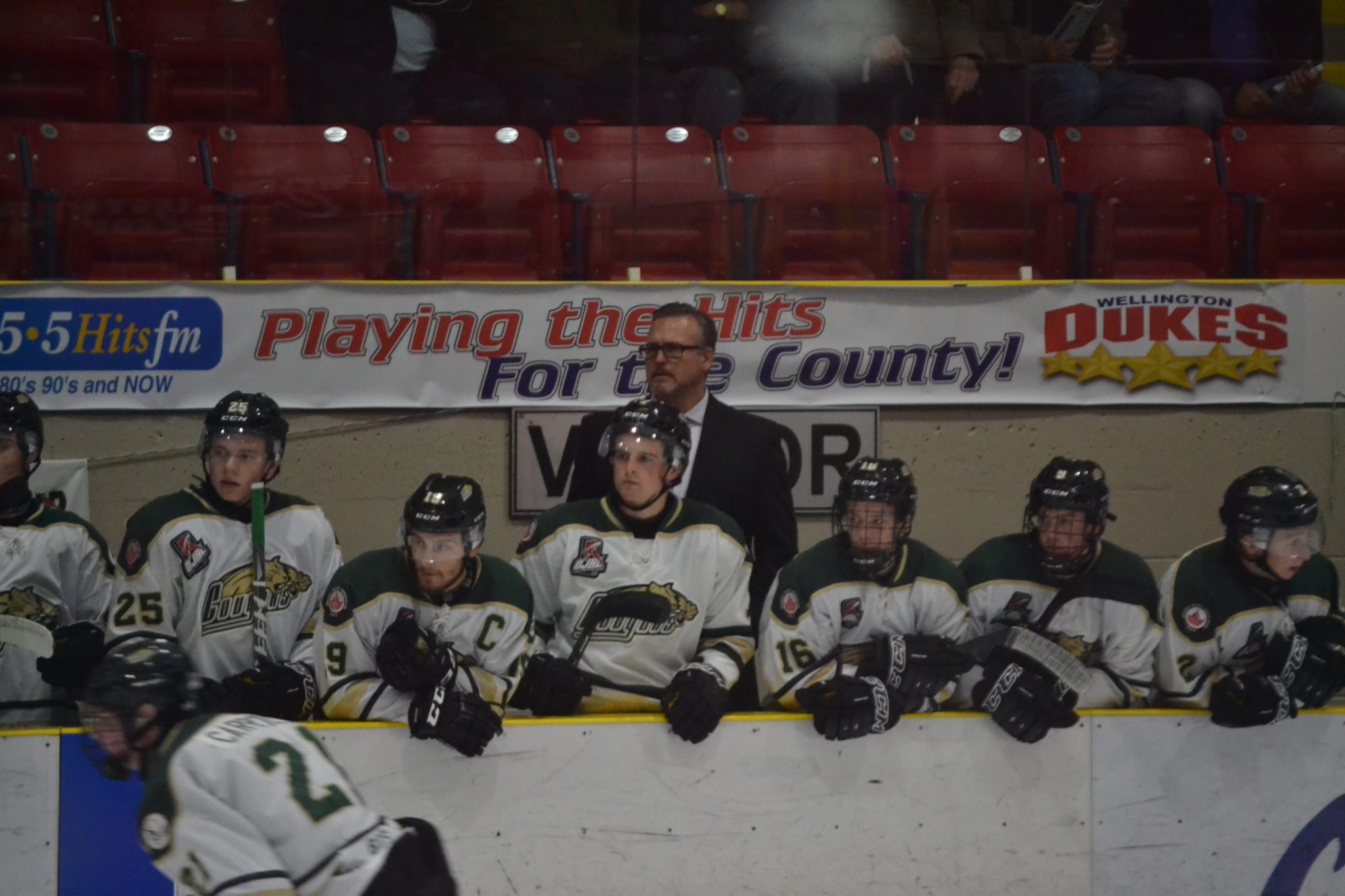 <p>MAJOR SHAKEUP- Former Cobourg Cougars coach John Druce has been hired by the Wellington Dukes after Scott McCrory was relieved of his duties over the Christmas holidays. (Jason Parks/ Gazette file photo)</p>
