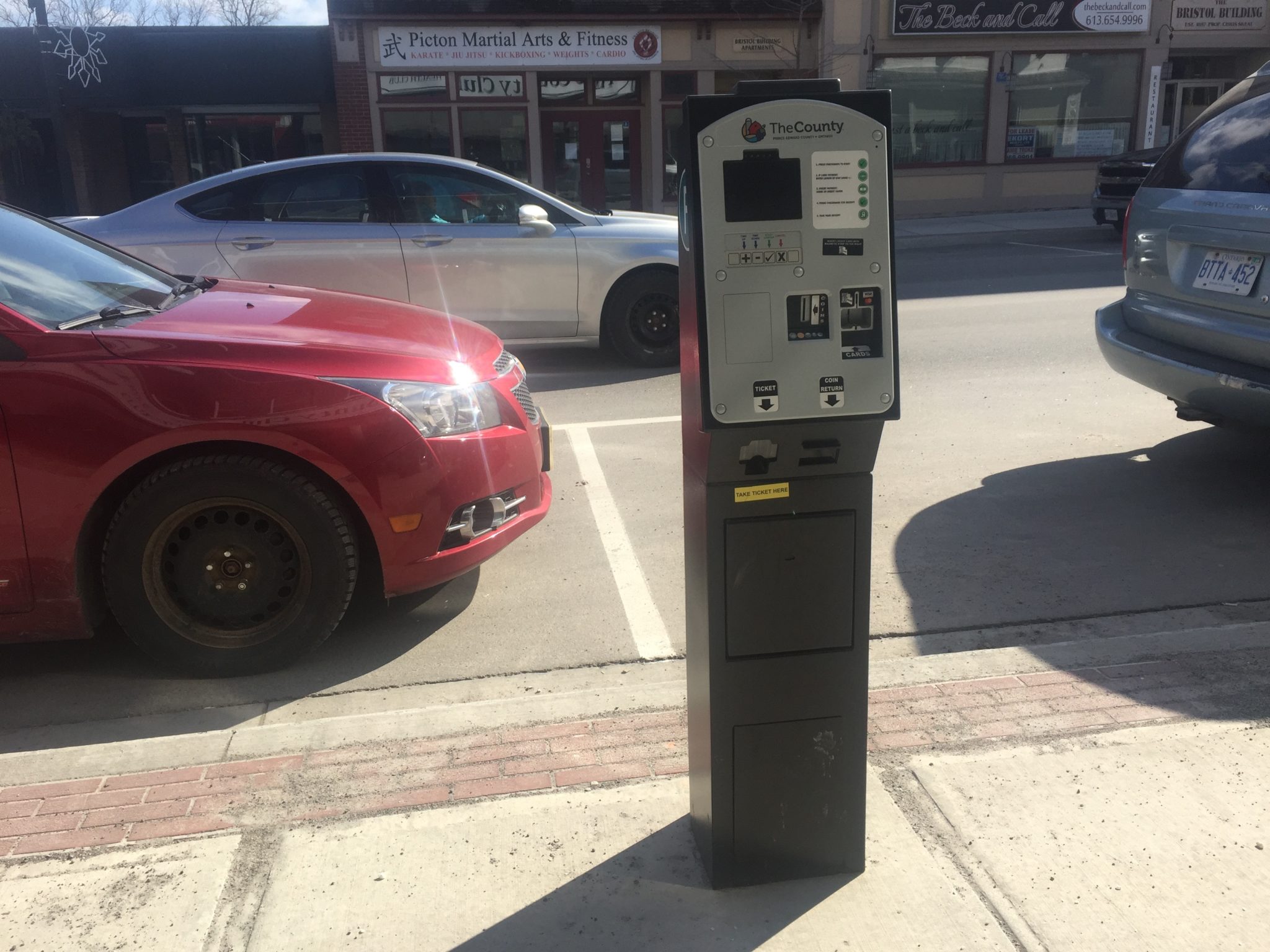 <p>BACK IN SERVICE- Parking enforcement returns to downtown Picton July 1. (Jason Parks/Gazette Staff)</p>
