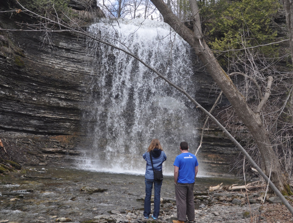 <p>Natural beauty – Visitors have a chance to see South Marysburgh’s Jackson’s Falls up close this weekend, thanks to the Rotary Club of Picton’s annual waterfalls tour. (Adam Bramburger/Gazette staff)</p>
