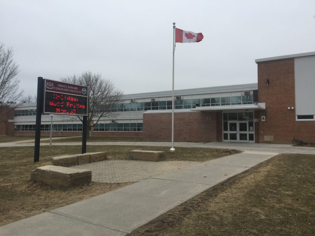 <p>Prince Edward Collegiate Institute. (Jason Parks/Gazette Staff)</p>
