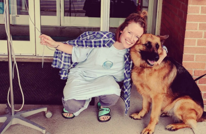 <p>WITH A HEARTY THANKS- Picton’s Andrea Taylor is thankful after the community raised $175,000 in a little over a month to cover the cost of her life-saving surgery in Cleveland April 4th. (Submitted Photo)</p>
