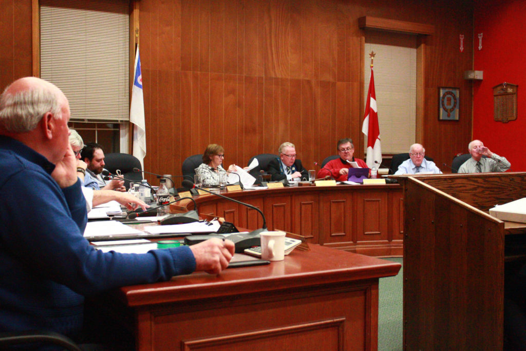 <p>While some members shared some concerns about the proposed broiler barn at the site, council supported a property severance on Victoria Road Tuesday. (Chad Ibbotson/Gazette staff)</p>

