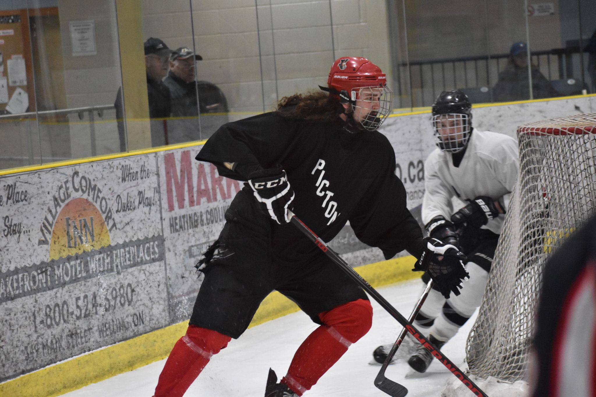 <p>LEADING THE WAY- Picton Pirate blue liner Matthew Scott was one of the returning players taking part in the annual Picton Pirates Spring Camp at Essroc Arena on Saturday. (Jason Parks/Gazette Staff)</p>
