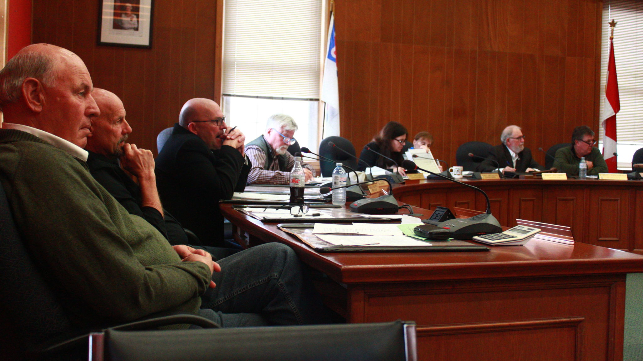 <p>Councillors heard last week that water pressure issues could impede future development. (Chad Ibbotson/Gazette staff)</p>
