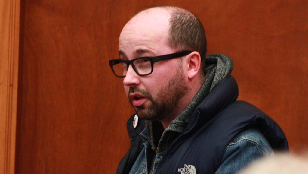 <p>Kinsip House of Fine Spirits owner Jeremiah Soucie told councillors new regulations regarding the serving of spirits could boost local tourism. (Chad Ibbotson/Gazette staff)</p>
