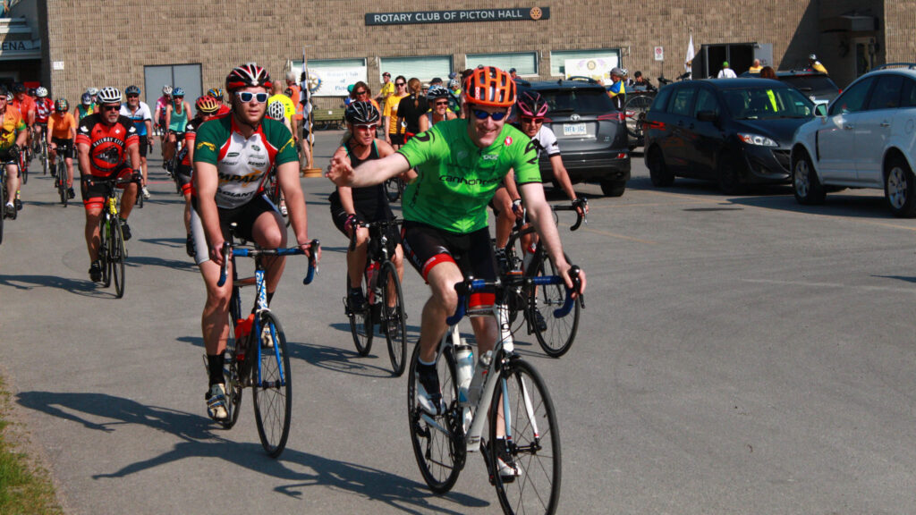 <p>Cyclists take part in the 2018 Rotary Club of Picton Lilac Ride. (Chad Ibbotson/Gazette File Photo)</p>
