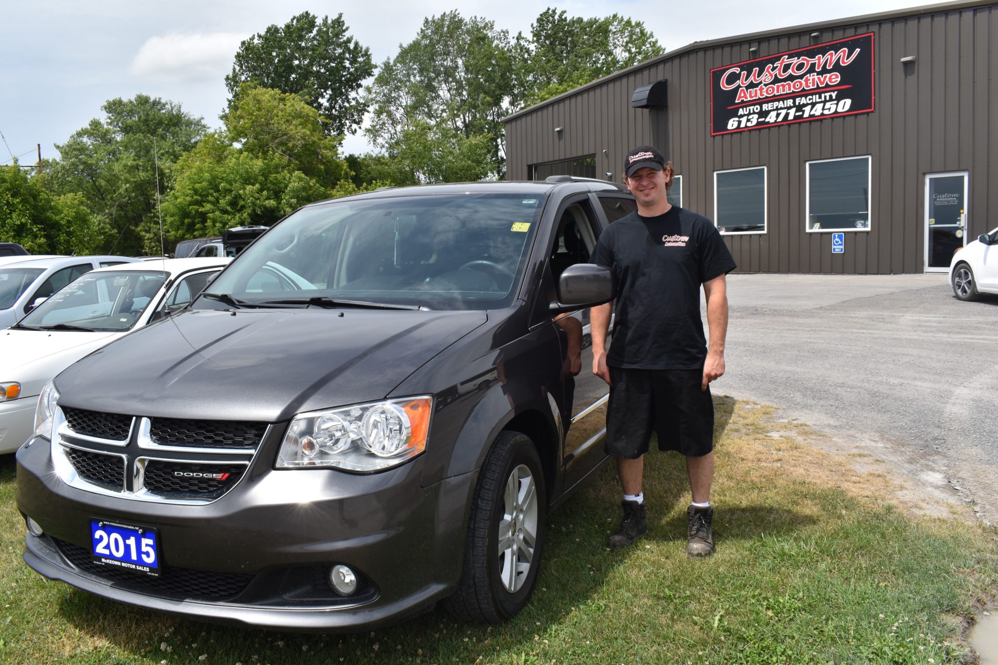 <p>Chris Rice of Custom Automotive. (Jason Parks/Gazette Staff)</p>
