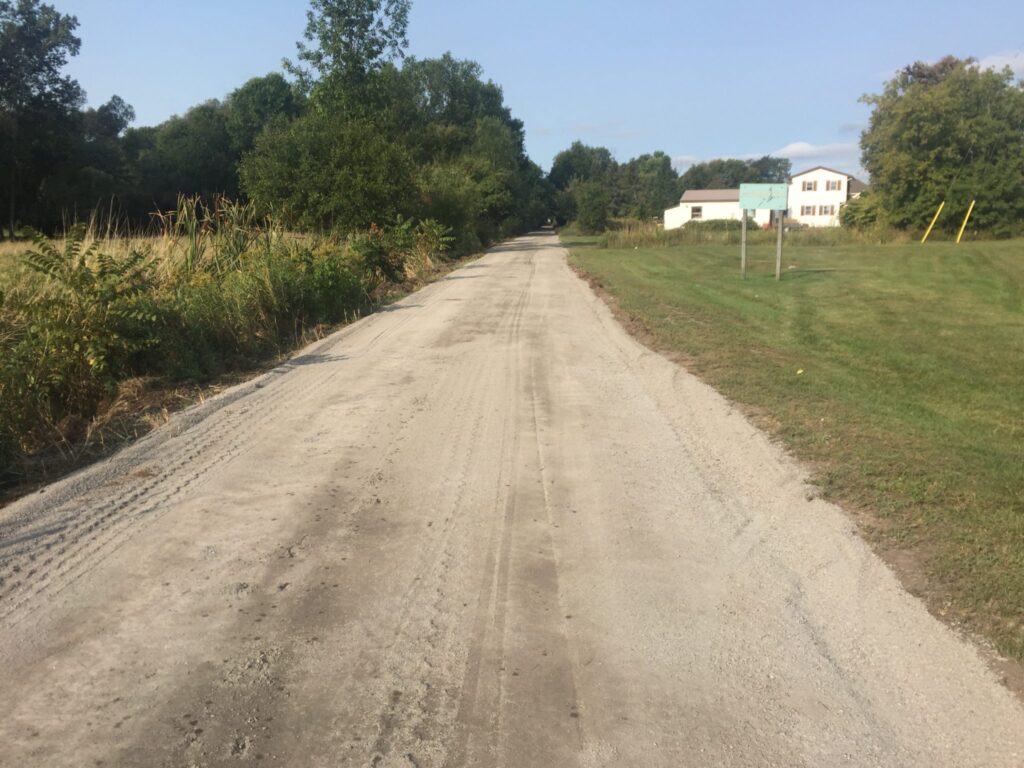 <p>The Millennium Trail at Stanley Street looking west. (Jason Parks/Gazette File Photo)</p>
