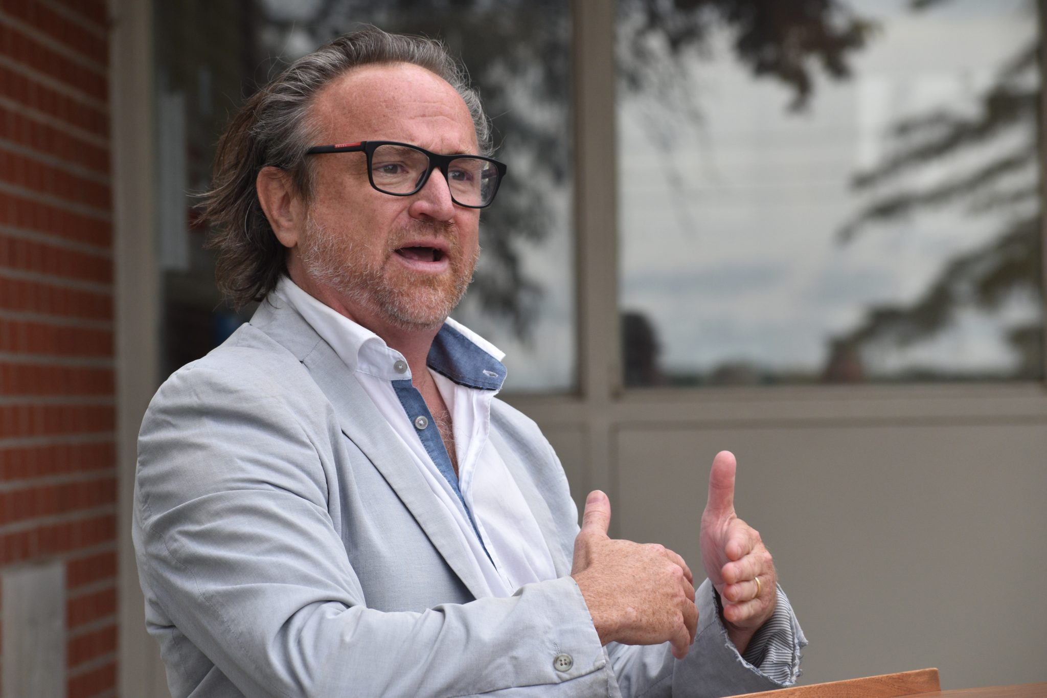 <p>Mike Farrell. (Jason Parks/Gazette Staff)</p>
