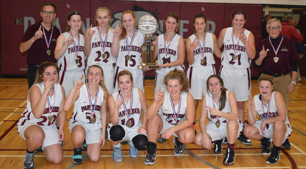 <p>Strong season – The PECI Senior Basketball Panthers wrapped up their 2018 campaign with a berth at the OFSAA championships in London, Ont. last week.  While they couldn’t get a win at the provincial level, they won the Bay of Quinte Conference and COSSA championships. (Adam Bramburger/Gazette staff)</p>
