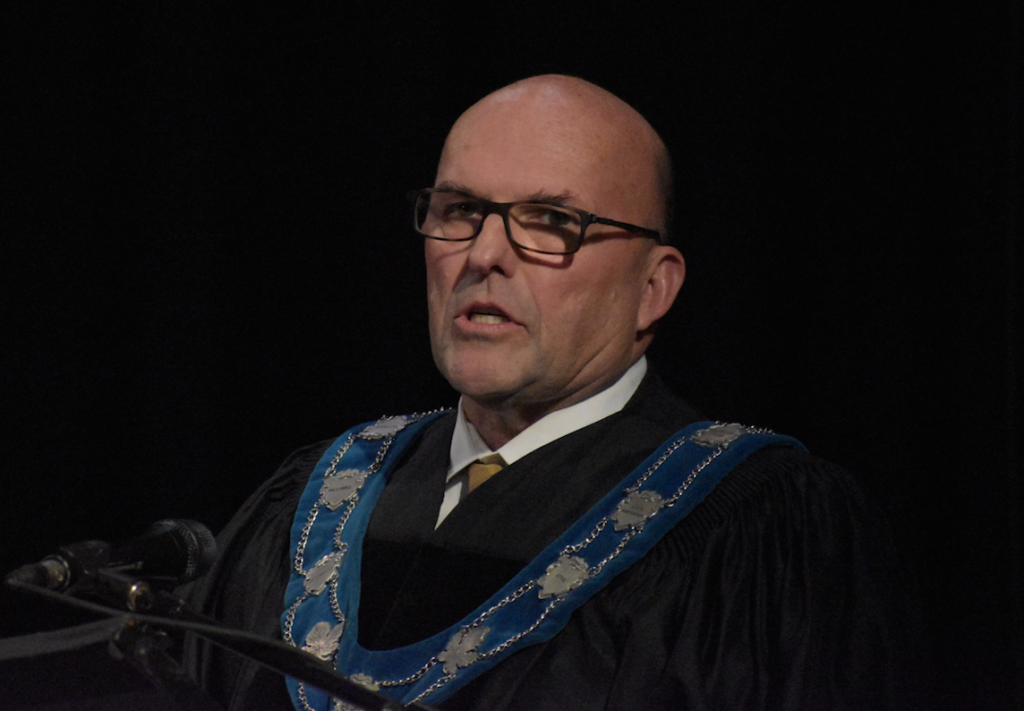 <p>Prince Edward County Mayor Steve Ferguson. (Jason Parks/Gazette Staff)</p>
