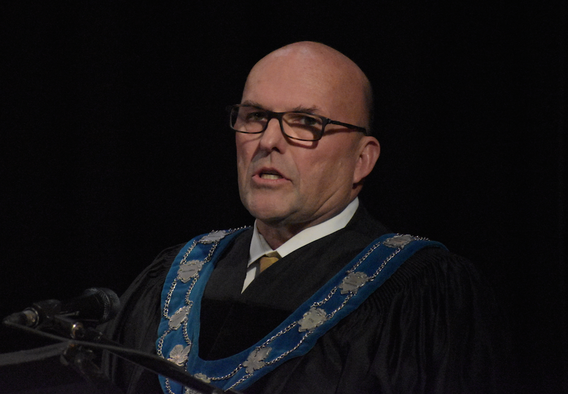 <p>Prince Edward County Mayor Steve Ferguson. (Jason Parks/Gazette Staff)</p>
