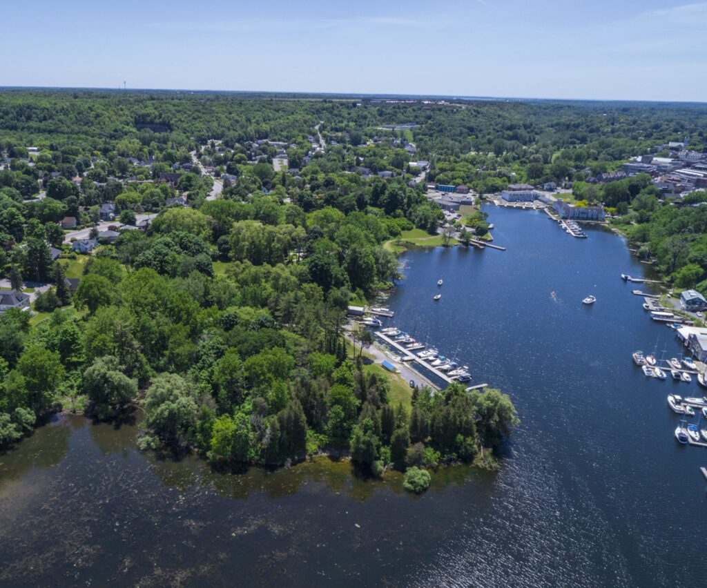 <p>SAFE HARBOUR- Lands on the southern shore of Picton Harbour west of the municipal boat launch will be the site of a major development planned by Port Picton Homes. (Port Picton Homes photo)</p>
