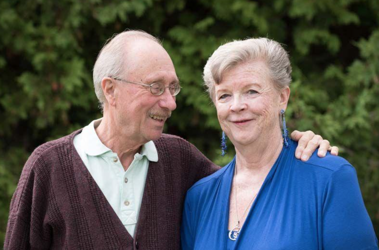 <p>A HAPPY LIFE- Jan Miller, a former Prince Edward Heights staff member, has written a third book in which she chronicles the relationship between her and her husband Dick. The pair met while they both worked at the Prince Edward Heights complex in the early 1970&#8217;s. (Submitted Photo)</p>

