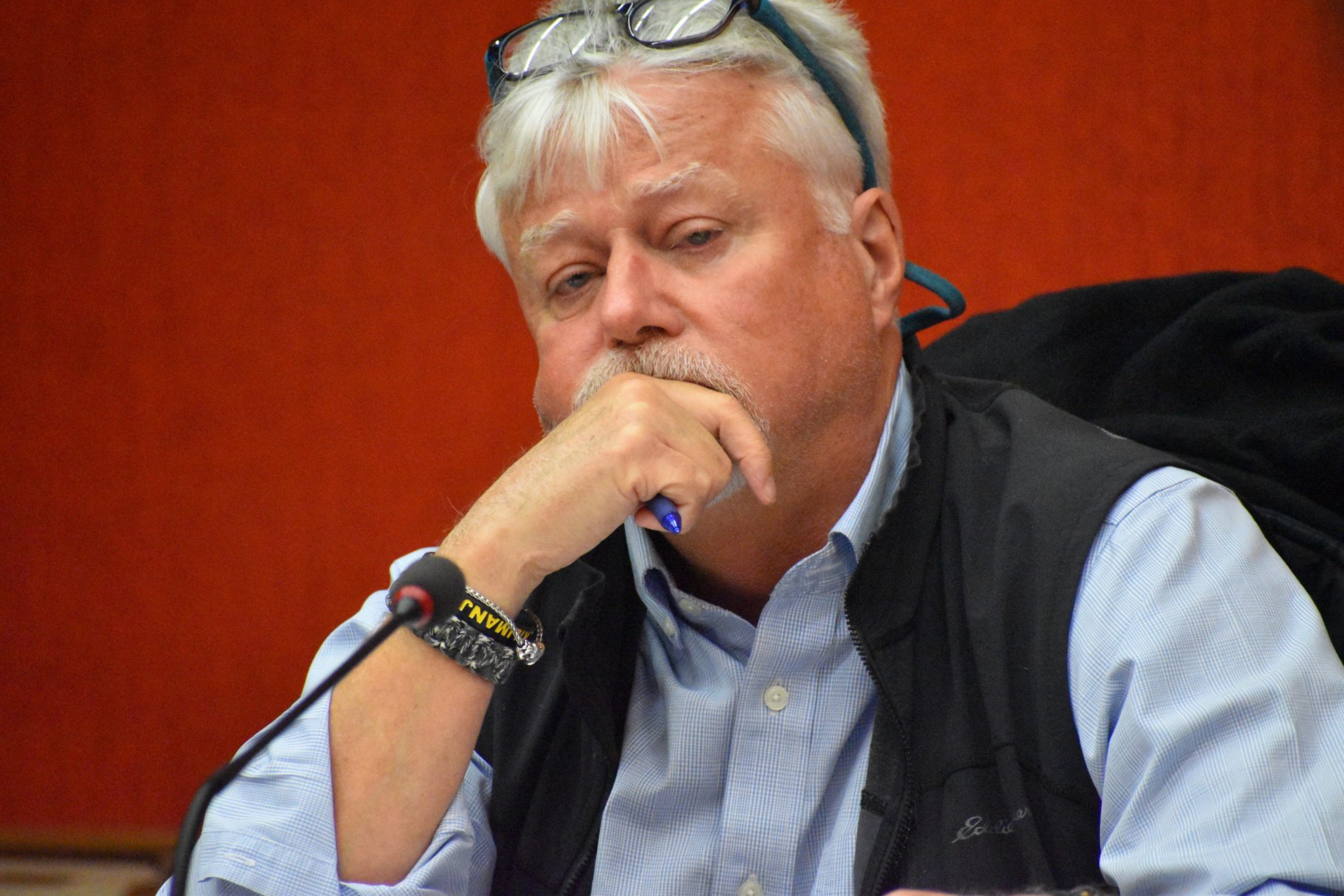 <p>Sophiasburgh Councillor and Board of Health member Bill Roberts (Jason Parks/Gazette Staff)</p>
