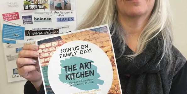 <p>Hive of activity -Christine Renaud is starting the Art Kitchen, a new venture for community arts, based on Montreal’s Arts Hive model. The space will be opened this Monday evening. (Submitted photo)</p>
