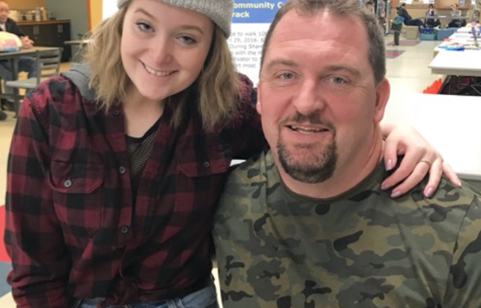 <p>WALKING AWAY- Picton’s Shane Wilkinson walked 10 km at the Lehigh Arena track on March 30 in support of Abigail Heffernan, a young local woman undergoing treatment for Acute Lymphoblastic Leukemia (Submitted Photo)</p>
