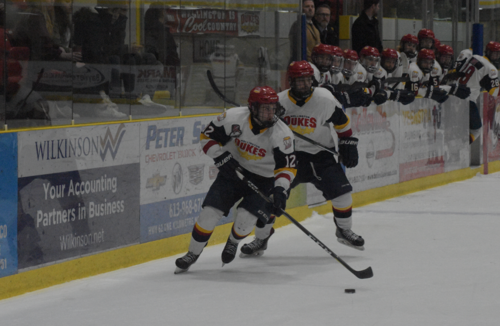 <p>Wellington Duke forward Dan Panetta. (Jason Parks/Gazette Staff)</p>
