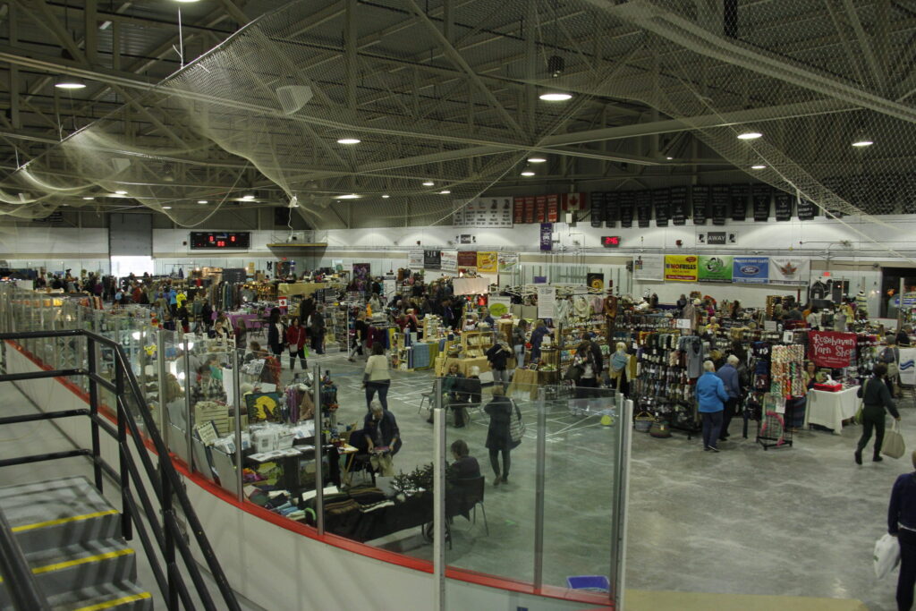<p>FIBREFEST- Over 1,000 people attended the 2019 Fibrefest at the Prince Edward Community Centre. (Desirée Decoste/Gazette Staff)</p>
