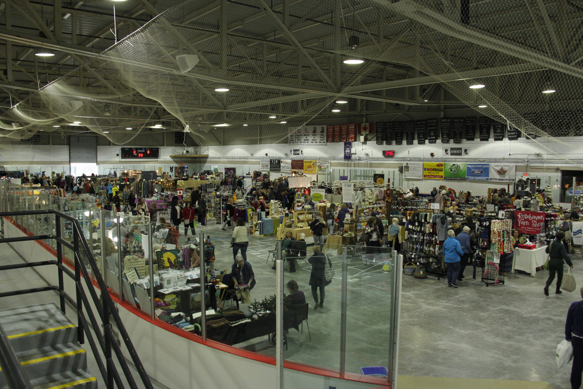 <p>FIBREFEST- Over 1,000 people attended the 2019 Fibrefest at the Prince Edward Community Centre. (Desirée Decoste/Gazette Staff)</p>
