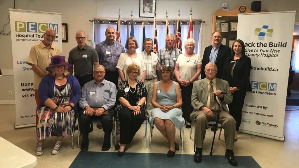 <p>MEET THE NEW BOARD- Back left: John Walker, director, Peter Brady, director, Ken Menlove, director, Pat Evans, vice chair, Dr. Cliff Rice, director, David Griffith, director, Sherry Tait, director, Dennis Darby, director and Shannon Coull, executive director<br />
Front left: Briar Boyce, communications co-ordinator, Donald Wakefield, secretary, Barbara McConnell, chairperson, Monica Alyea, past chair, Leo Finnegan, director<br />
 Absent: Cline Pierson, Sandra Foreman and Art Hewer</p>
