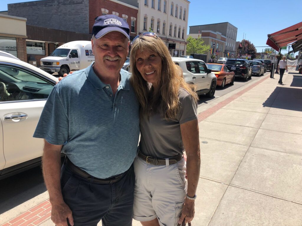 <p>ADVOCATES- John Watt and Elaine Tanner continue to call on the Ministry of Natural Resources and Forestry to reinstitute a lifeguard program at Sandbanks and other high volume Provincial Parks in Ontario. (Jason Parks/Gazette Staff)</p>
