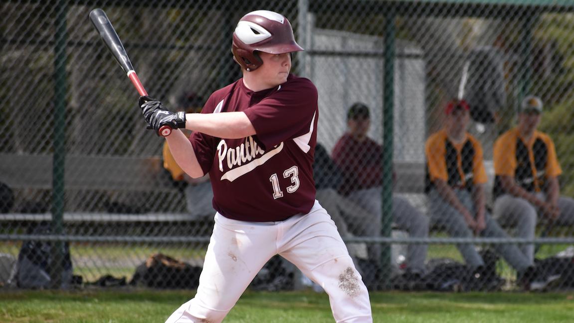 <p>UP AND COMING- PECI freshman third baseman Aiden Reddick had an outstanding season for the Panthers in 2019. (Jason Parks/Gazette Staff)</p>
