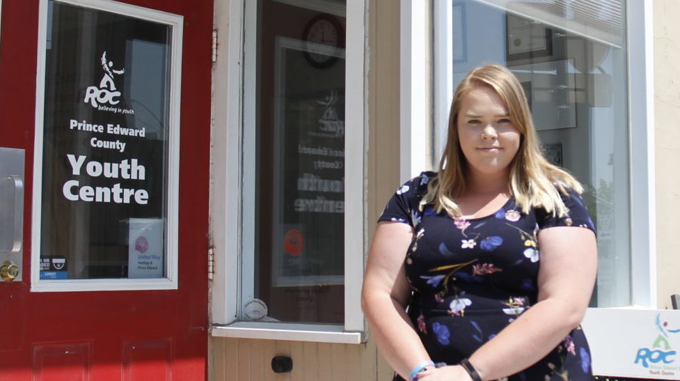<p>STUDENT SUCCESS-Ruby Gaudett is the youth engagement intern at the Recreation Outreach Centre (ROC) in Picton.  (Desirée Decoste/Gazette Staff)</p>
