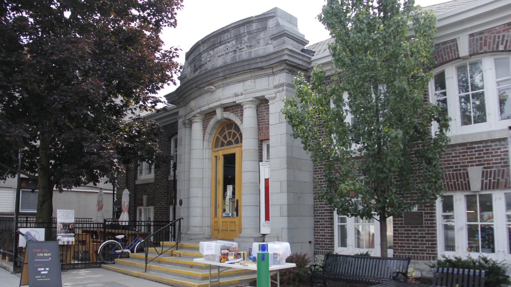 <p>Picton Branch of the Prince Edward County Public Library. (Desirée Decoste/Gazette Staff)</p>

