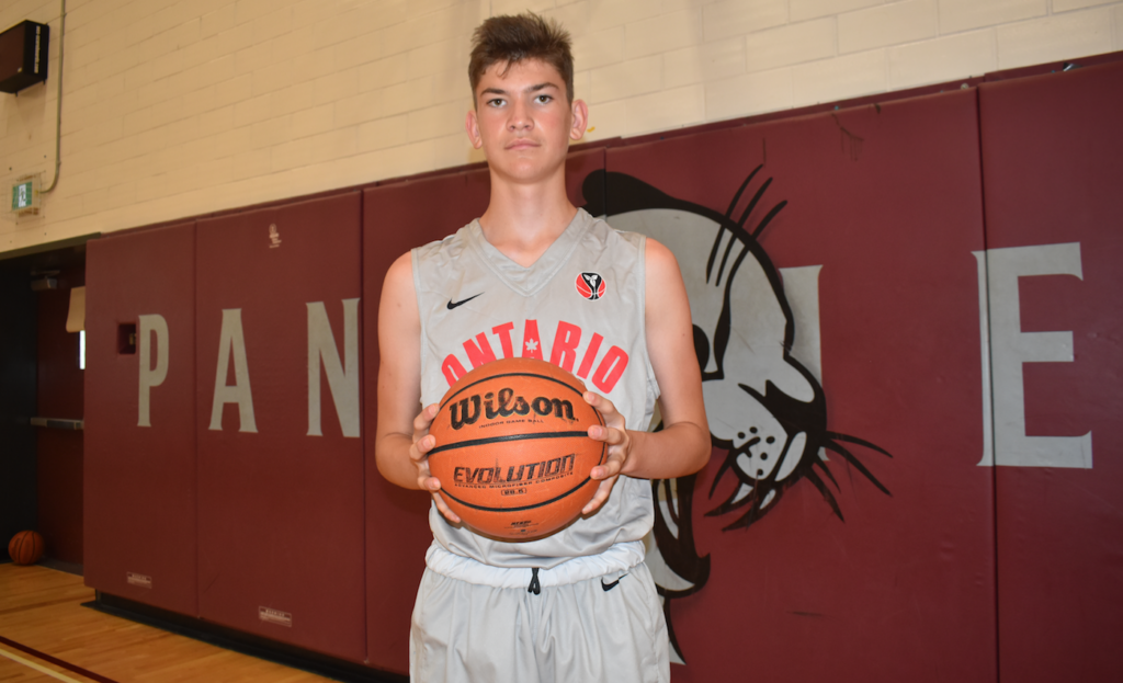 <p>PROVINCIAL STANDOUT  U14 County Clipper team member Hayden Blakely parlayed strong showings at tournaments and tryouts during the 2018-19 season into a place on the Ontario Basketball Association’s High Performance U13 Team Ontario squad. (Jason Parks/Gazette Staff)</p>
