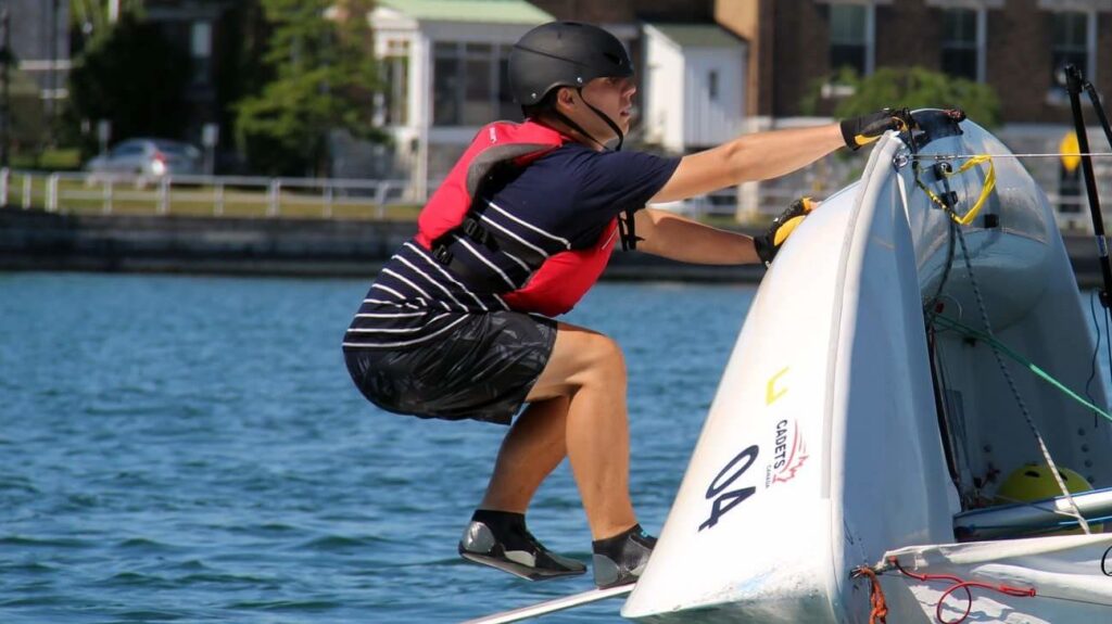 <p>UP AND OVER  Picton’s Matthew Tootle completes a training exercise during Sea Cadet training  earlier this year. Tootle is taking part in the 2019 Sea Cadet national regatta next week.  (Hailey Kendall/For the Gazette)</p>

