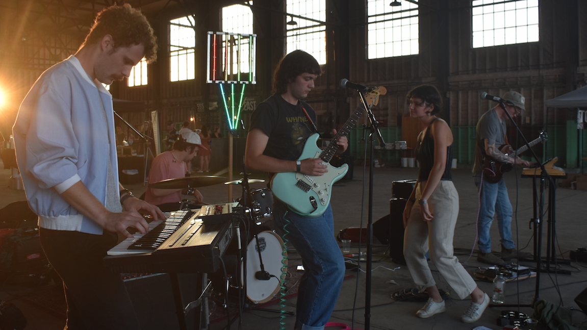 <p>AS THE CROWLEY FLIES- Hamilton-based band The Crowleys perform at the 2019 True North Beer Festival at Picton Airport Saturday. (Jason Parks/Gazette Staff)</p>
