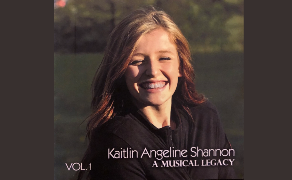 <p>Kait Shannon’s posthumous music CD. (Submitted photo)</p>
