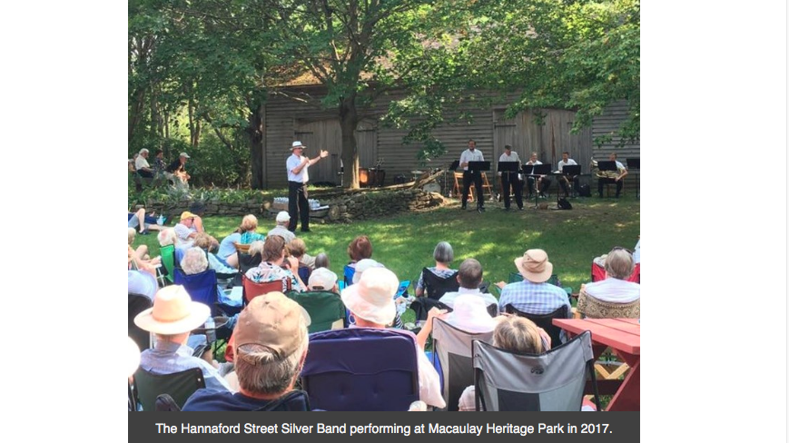 <p>True North Brass, a brass quintet will be part of the free outdoor concert at Macaulay Heritage Park this weekend. (Submitted photo)</p>
