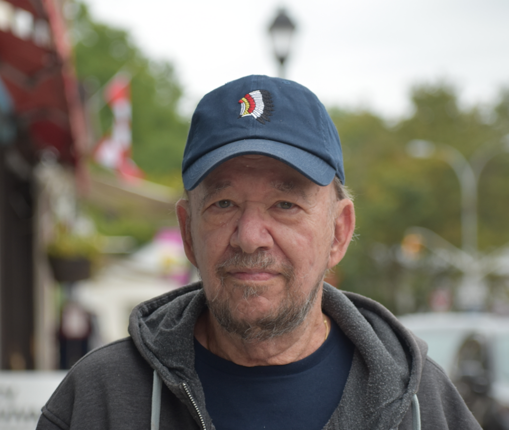 <p>BETWEEN THE DEVIL AND THE DEEP BLUE SEA – Mendy Berkson, pictured here, lived in Great Guana Cay for several decades, but never experienced a hurricane the likes of Dorian. (Sarah Williams/Gazette Staff)</p>
