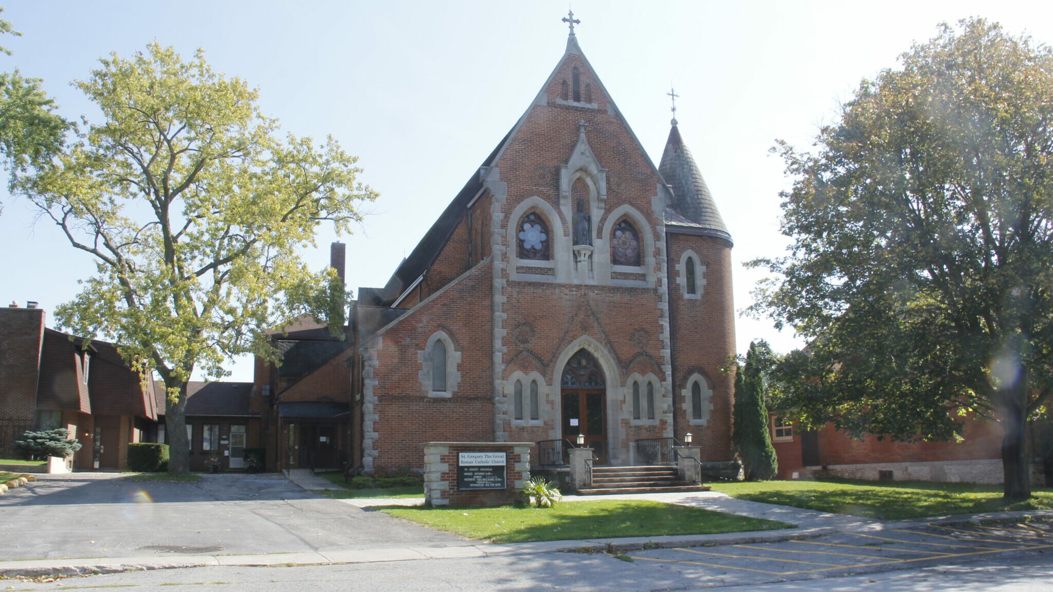 <p>St Gregory the Great Catholic Church in Picton. (Desirée Decoste/Gazette Staff)</p>
