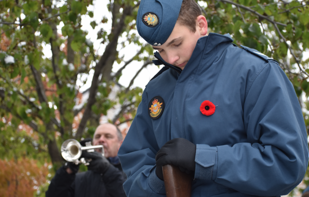 <p>2019 Remembrance Day ceremonies in Picton.  (Jason Parks/Gazette Staff)</p>
