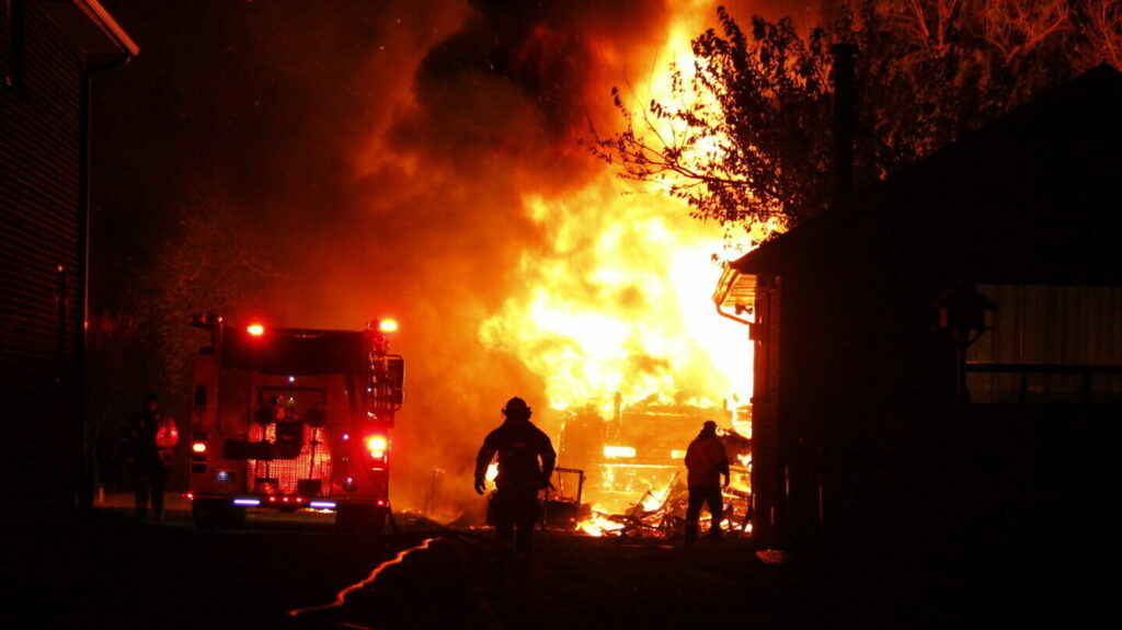 <p>PEC Fire and Rescue responded to this early morning fire  in 2019 near Consecon.  (Desirée Decoste/Gazette Staff)</p>
