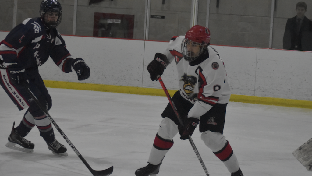 <p>Picton Pirate Will Harrison moved into first place on the organization’s  all-time regular season games played column on Thursday when he suited up in his 199th regular season contest. (Jason Parks/Gazette Staff)</p>
